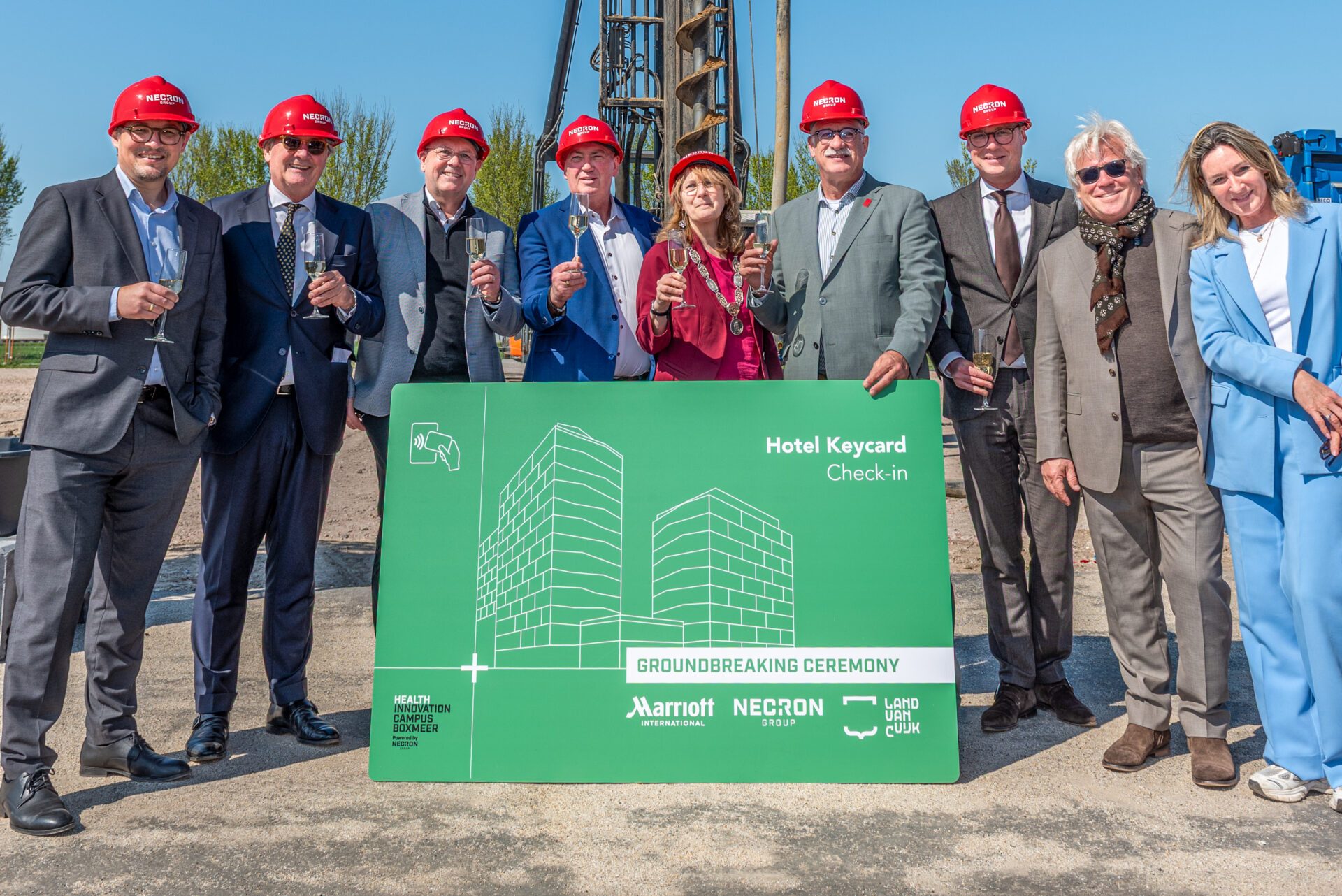 Groundbreaking Marriott Boxmeer