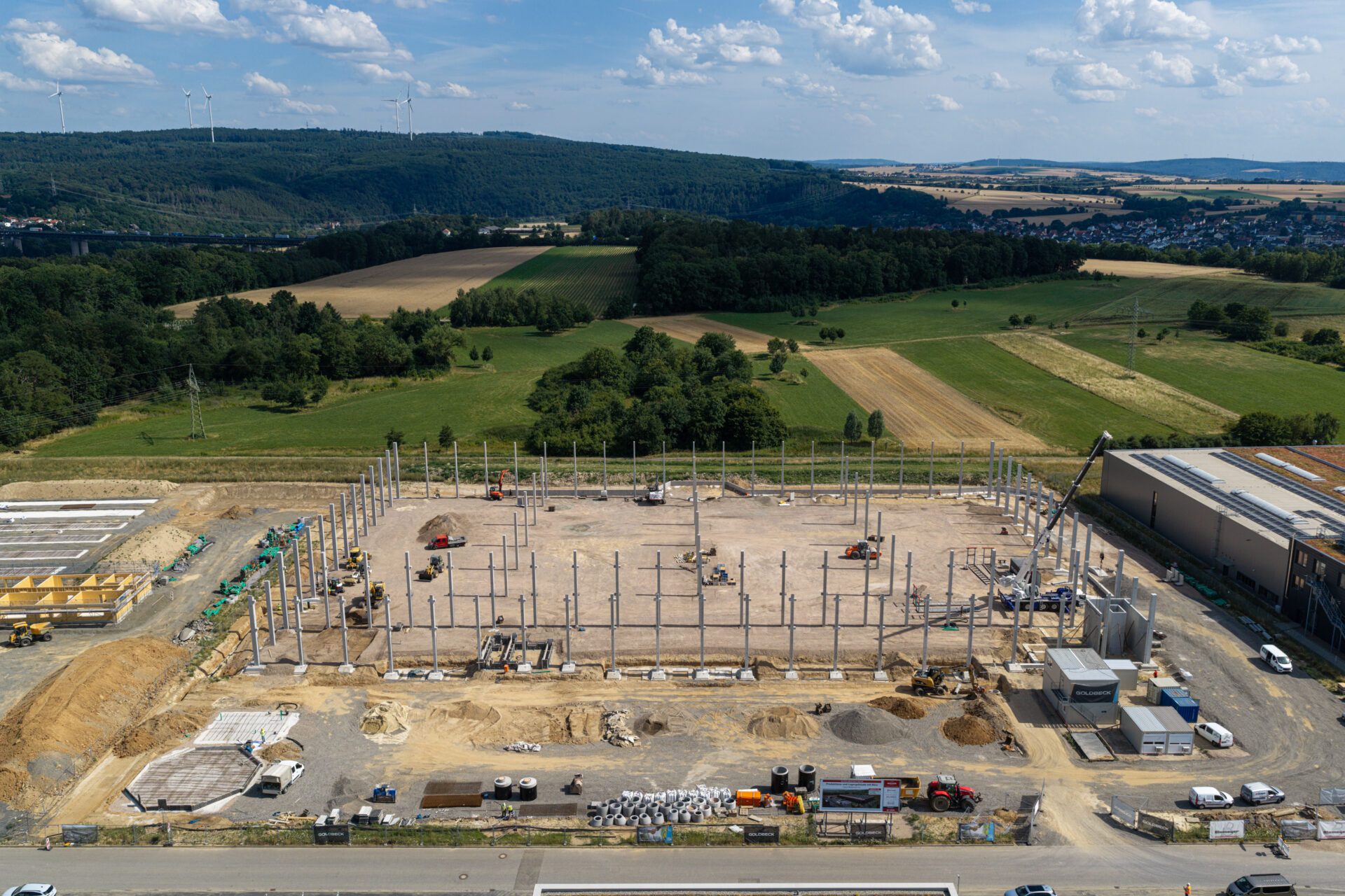 Construction of Kassel